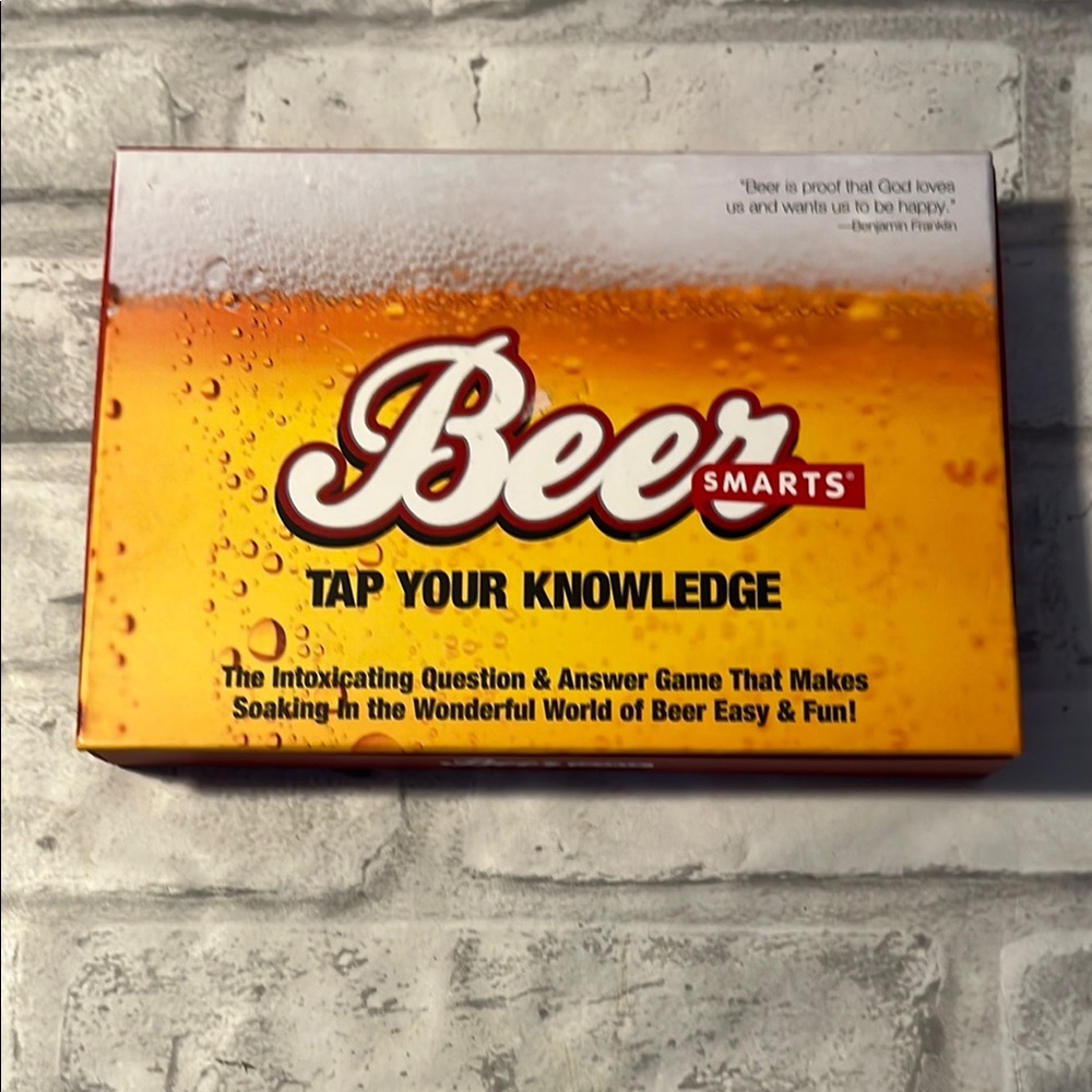 Beer Smarts Trivia Game new Tap your knowledge
